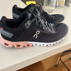 Gently used women’s size 8.5 on cloud running shoes.